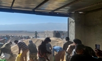 توزیع ۲۴ تن جو و ۲۰ تن سبوس بین ساربانان مانه 